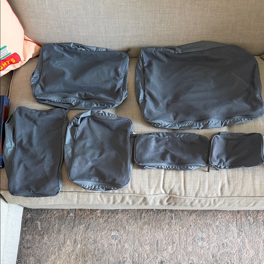 Away Travel Packing Cubes - Set of 6 - Coast Blue
